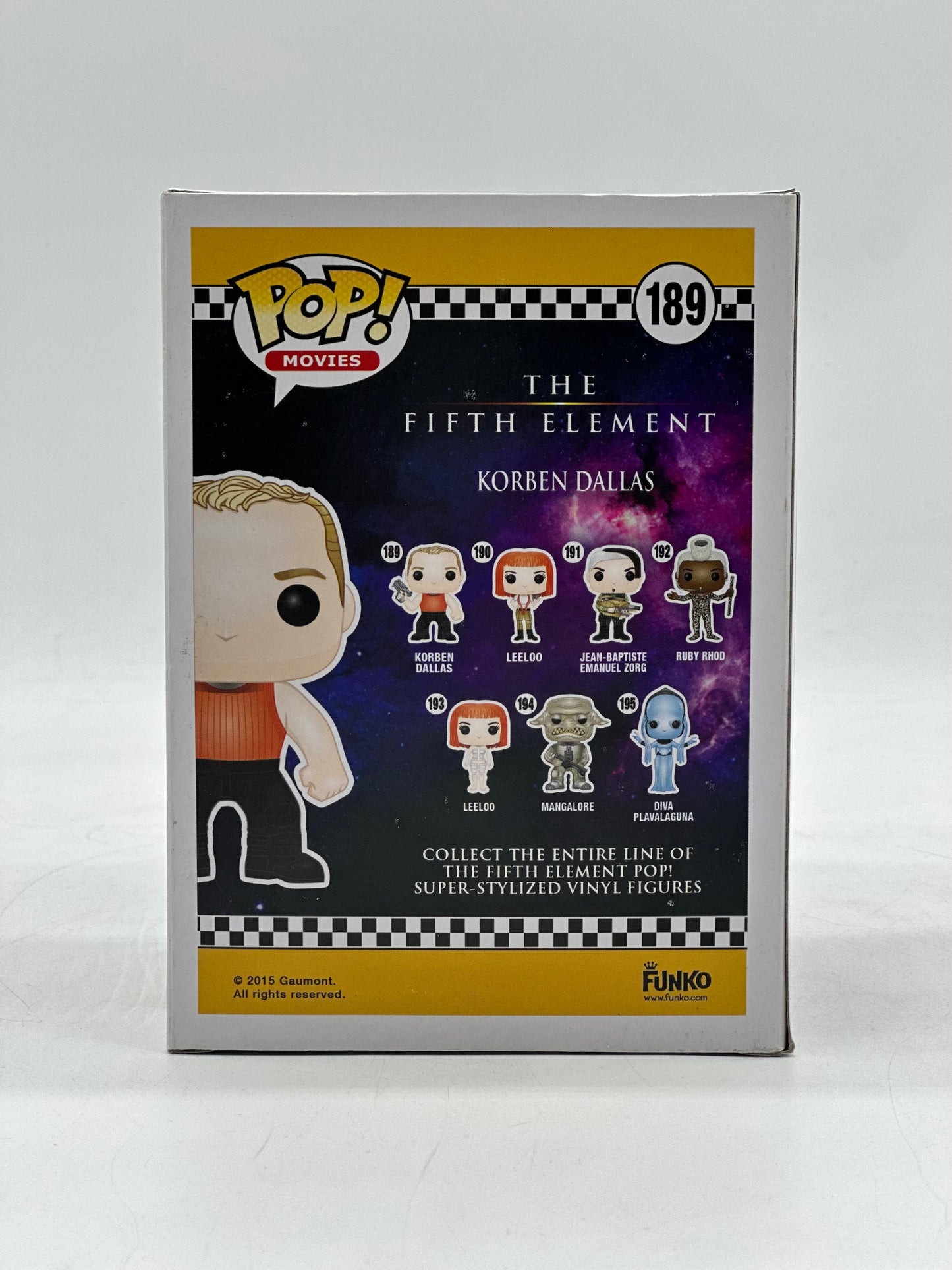 Pop! Movies The Fifth Element 189 Korben Dallas