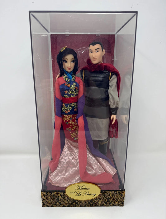 Disney Fairytale Designer Collection Mulan And Li Shang Limited Edition Doll Set