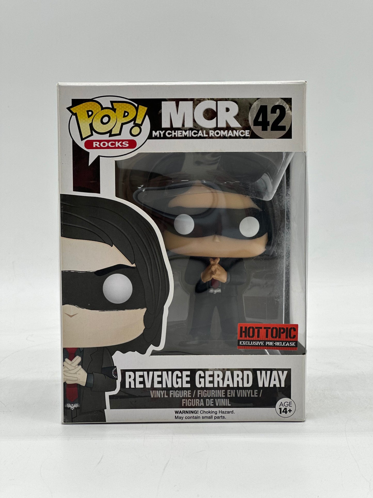 Pop! Rocks MCR My Chemical Romance 42 Revenge Gerard Way HotTopic Exclusive Pre-Release
