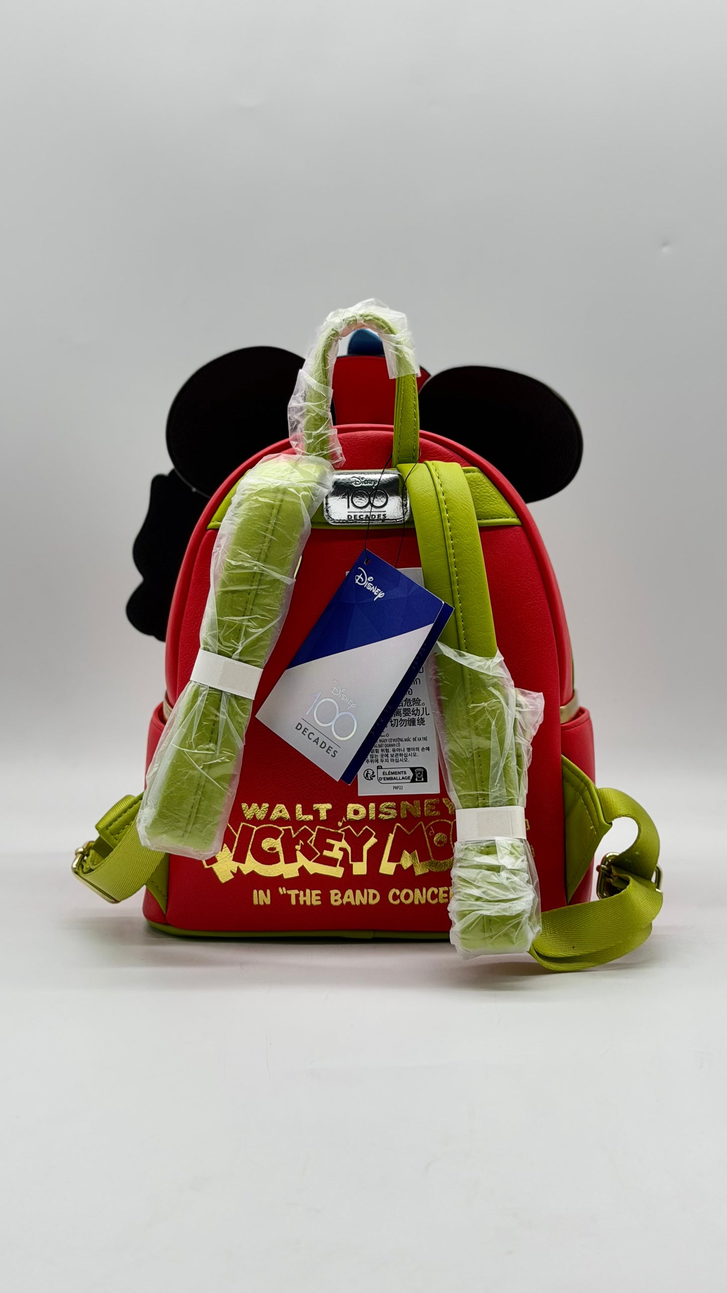Disney 100 Decades Mickey Mouse Band Concert Backpack