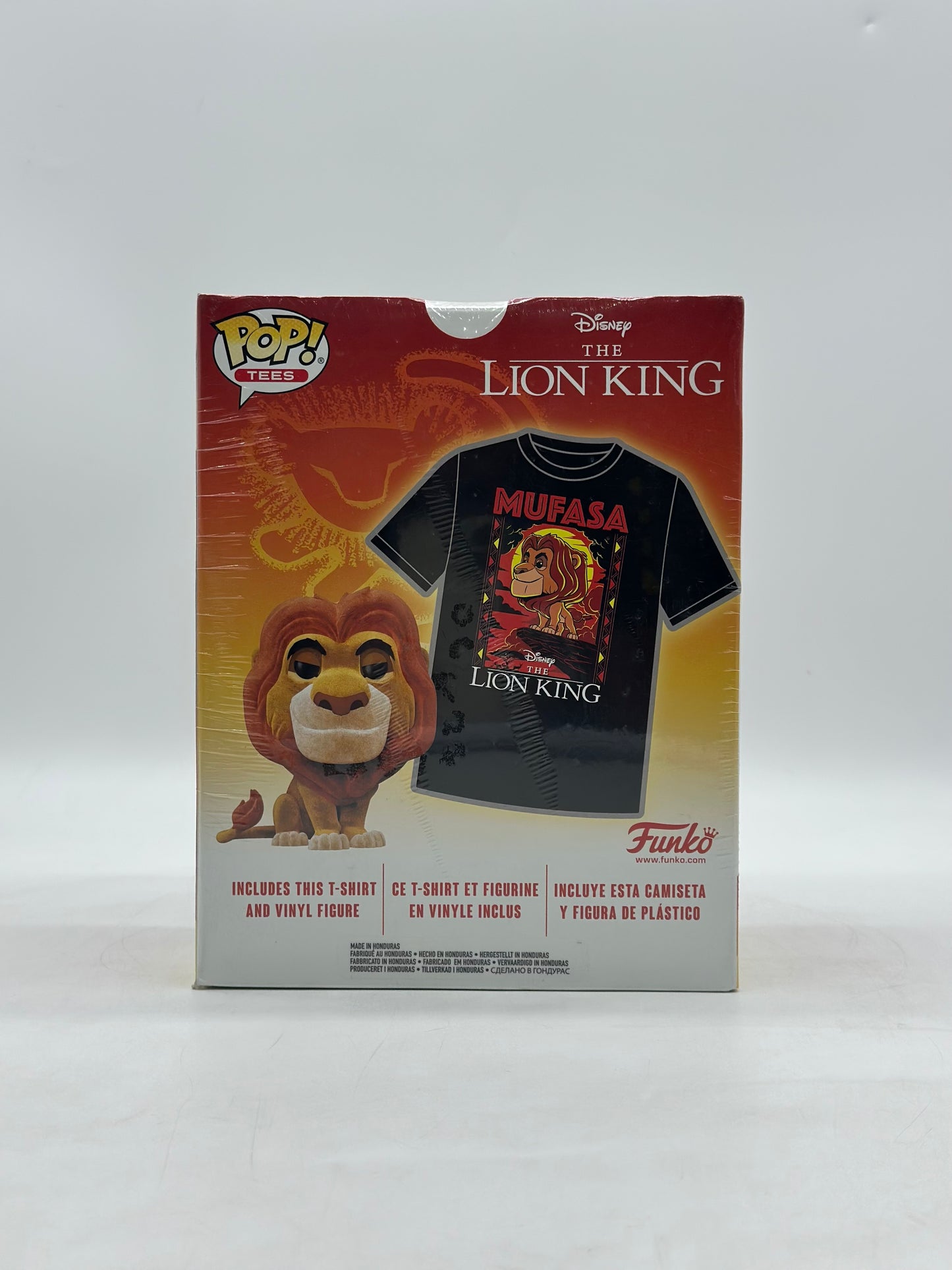 Pop! Tees Disney The Lion King Mufasa Flocked Exclusive Size M