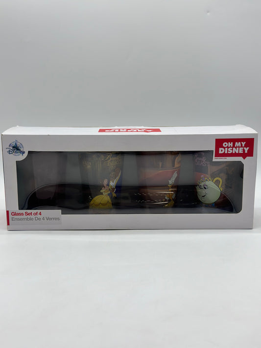 Beauty And The Beast Glass Set