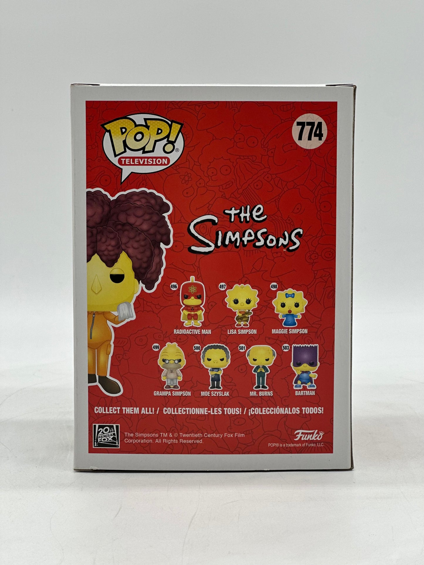 Pop! Television The Simpsons Sideshow Bob Funko Limited Edition