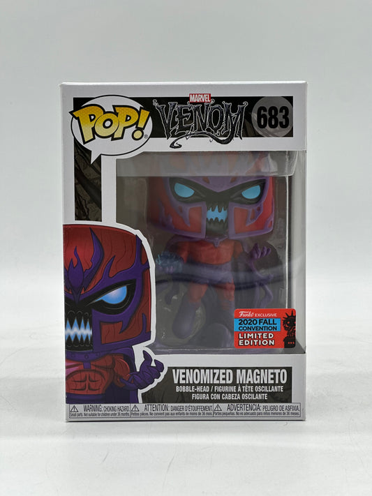 Pop! Marvel Venom 683 Venomized Magneto 2020 Fall Convention Limited Edition Exclusive