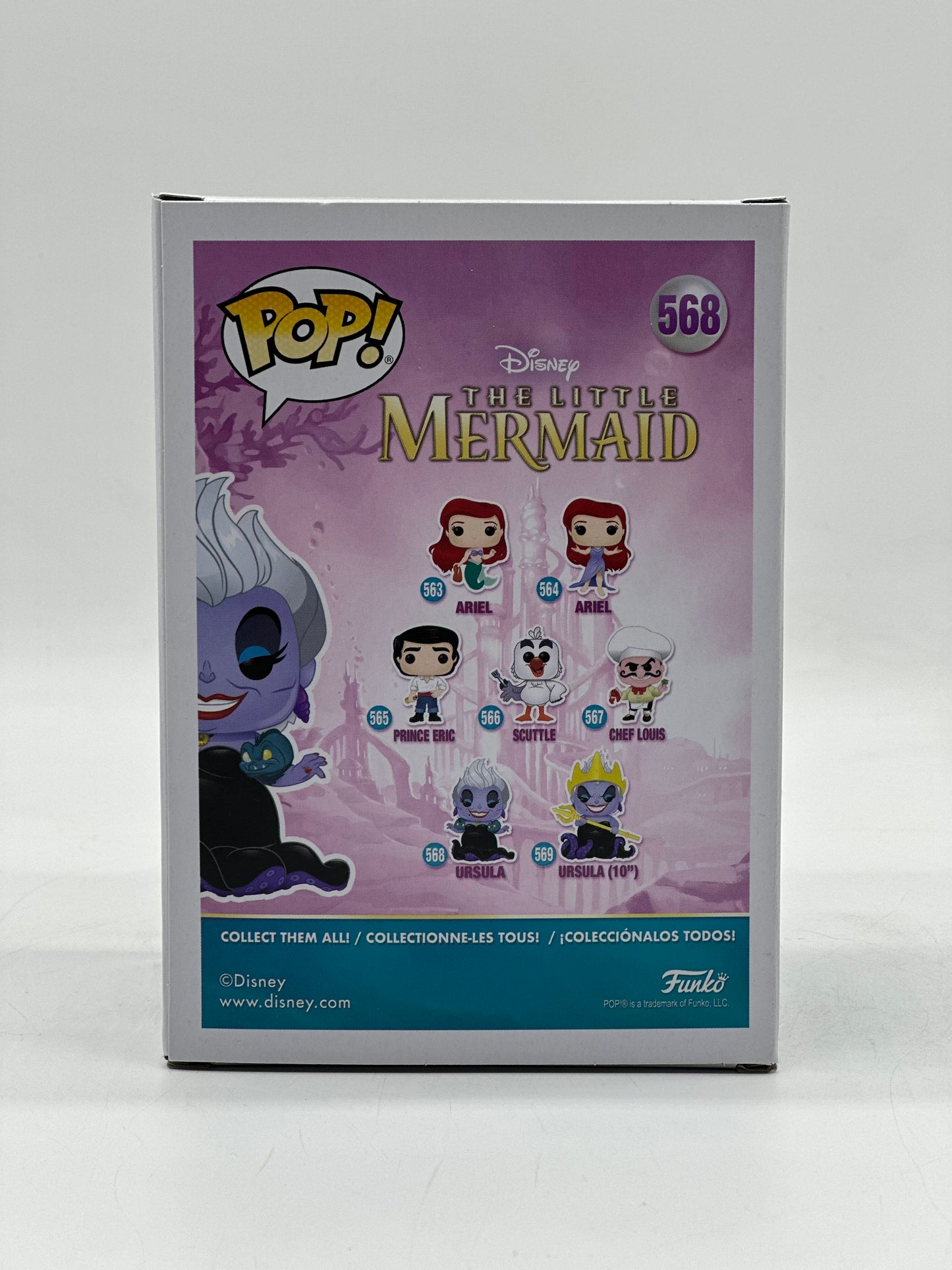 Pop! Disney The Little Mermaid 568 Ursula Diamond Collection HotTopic Exclusive