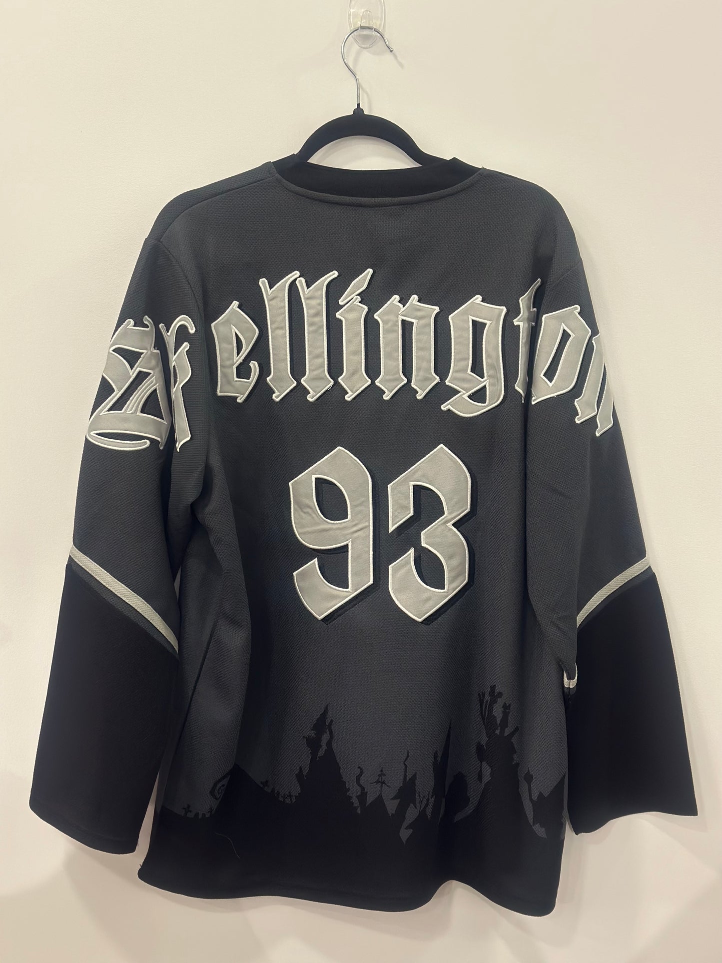 Disney The Nightmare Before Christmas Jack Skellington Hockey Jersey Extra Large