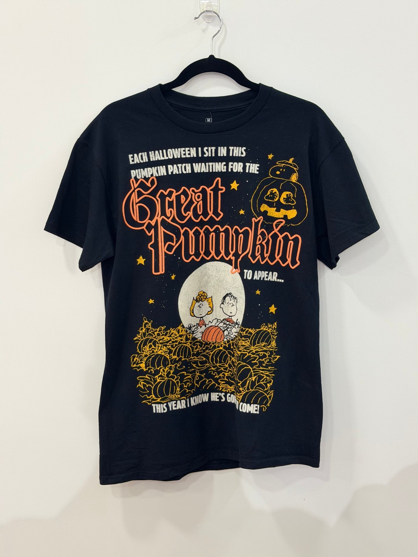 Peanuts Snoopy’s Great Pumpkin T-Shirt Small