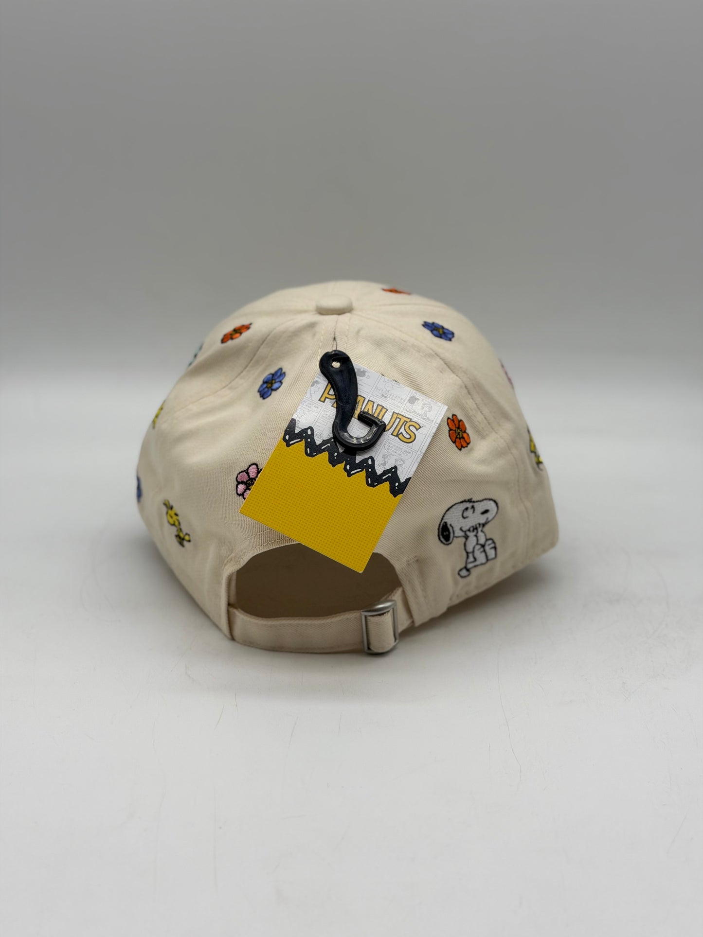 Peanuts Snoopy Floral Allover Embroidered Ball Cap