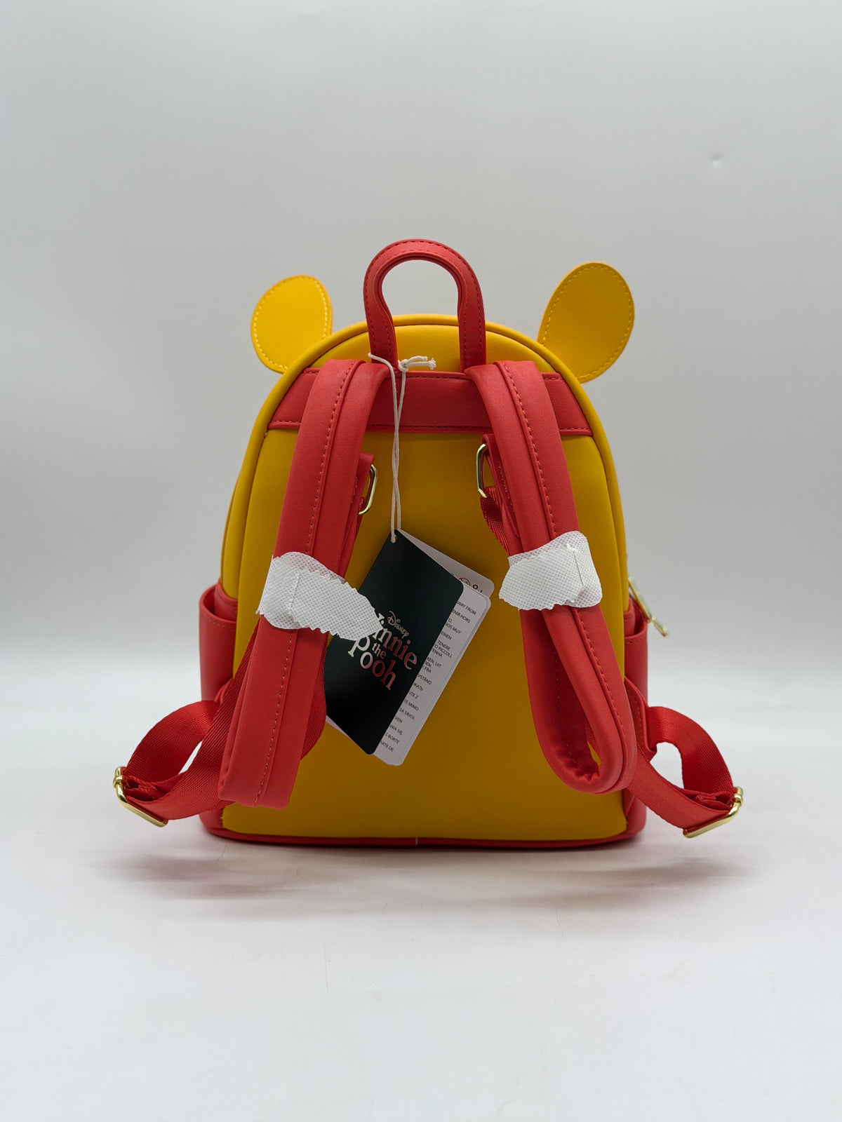 Disney Winnie The Pooh Pin Display Pooh Bear Mini Backpack With Pin