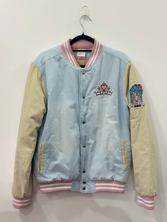 Disney Princesses Denim Women’s Bomber Jacket Extra Large