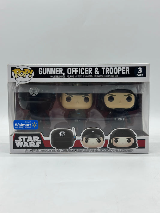 Pop! Star Wars 3 Pack Gunner, Officer & Trooper Only At Walmart