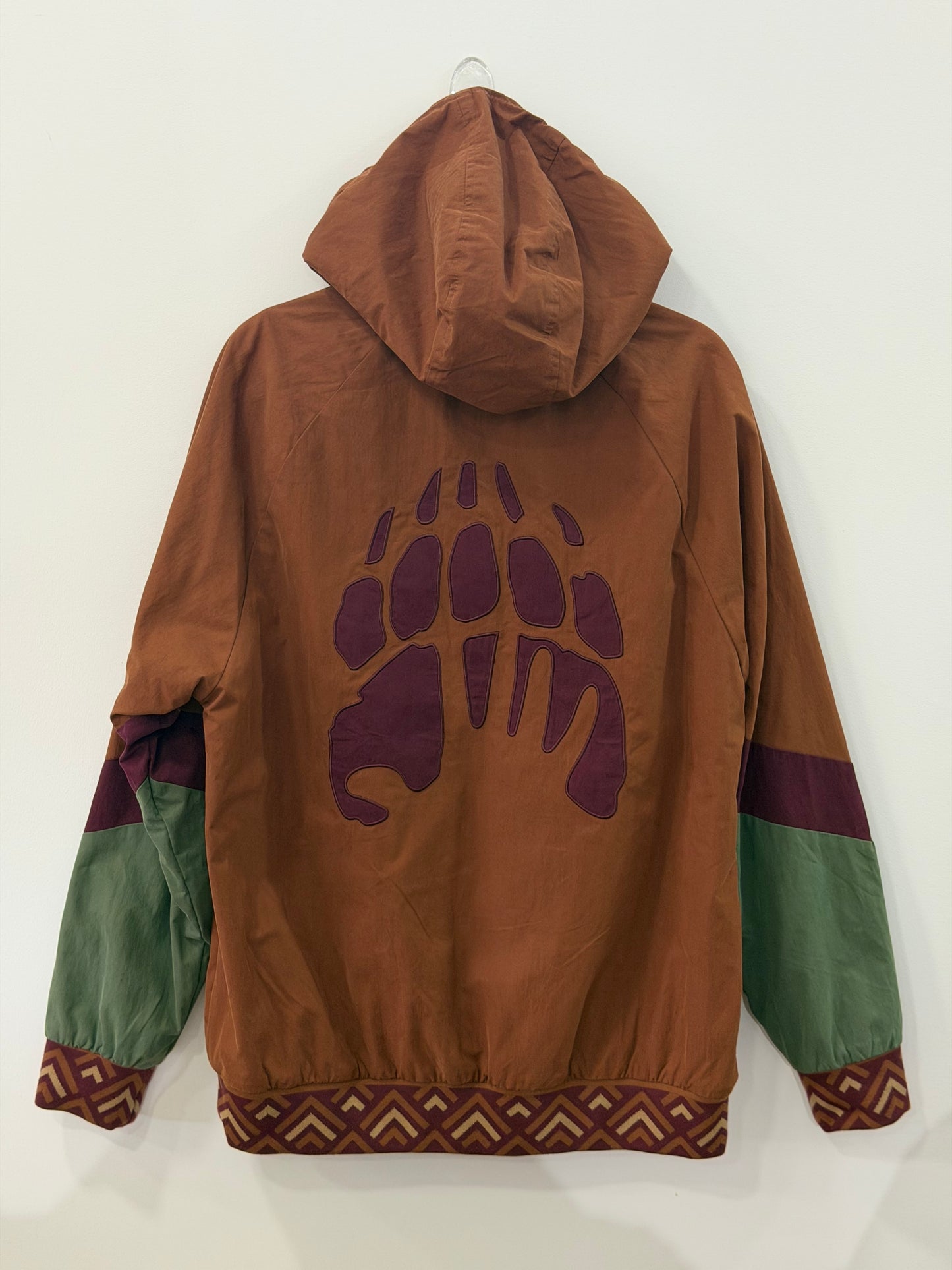 Disney Brother Bear Koda & Kenai Color Block Windbreaker Medium