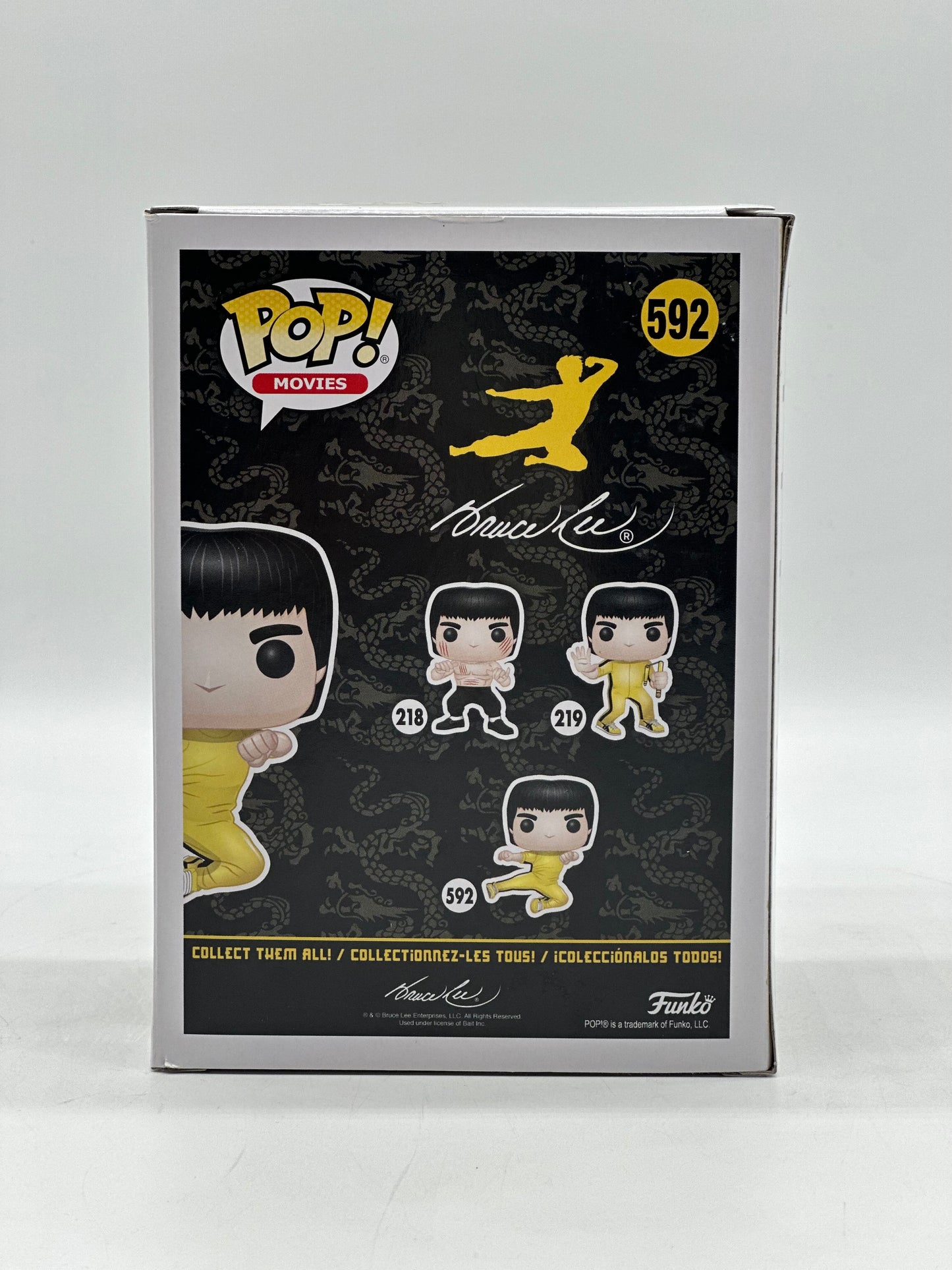 Pop! Movies Bruce Lee 592 Bruce Lee Bait Exclusive