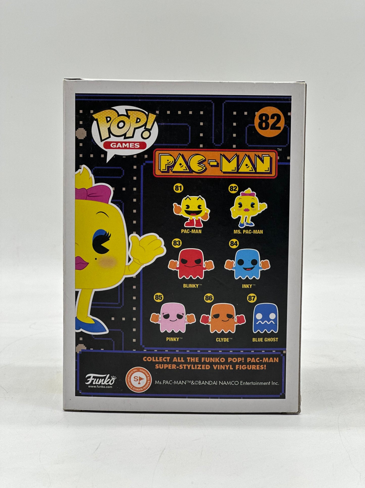 Pop! Games Pac - Man 82 Ms. Pac - Man