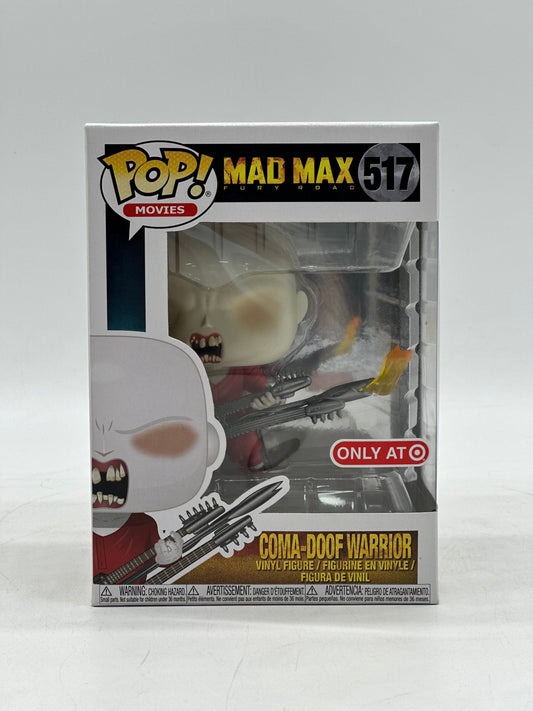 Pop! Movies Mad Max Fury Road 517 Coma-Doof Warrior Only At Target