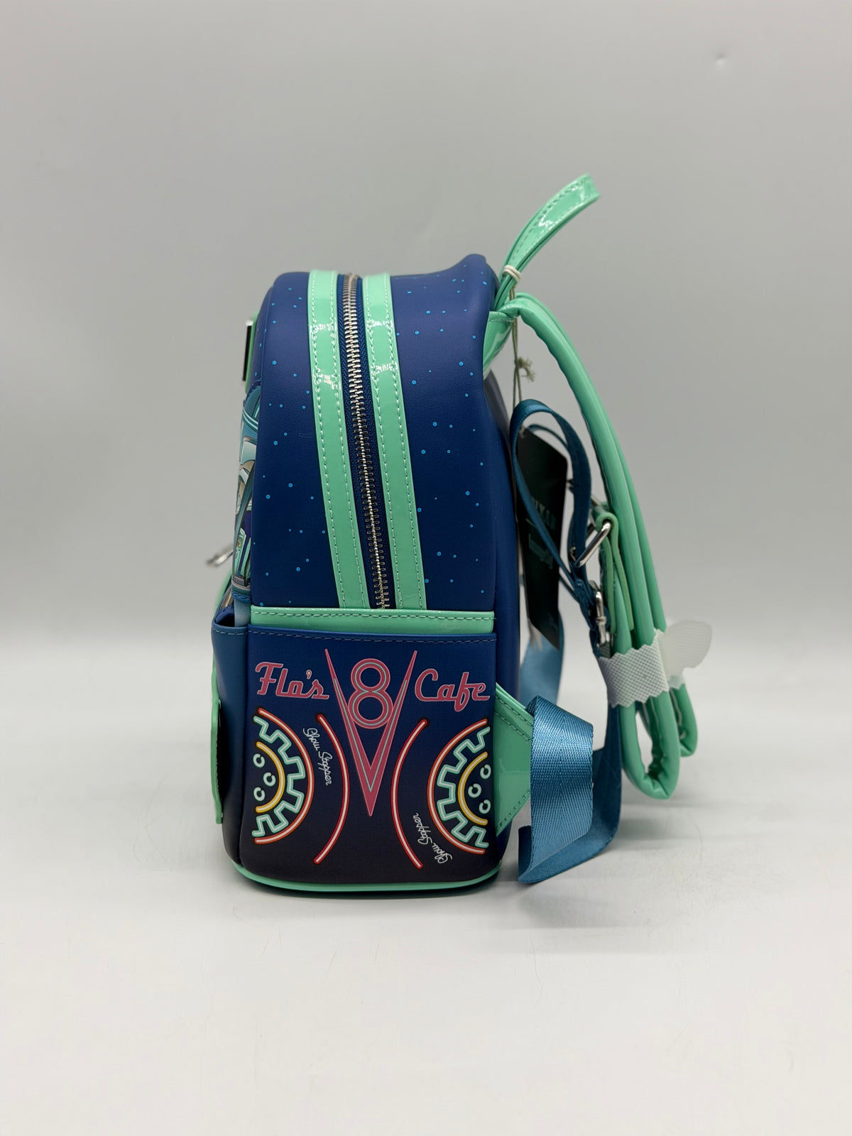 Disney Pixar Cars Flo’s Cafe Glows In The Dark Mini Backpack