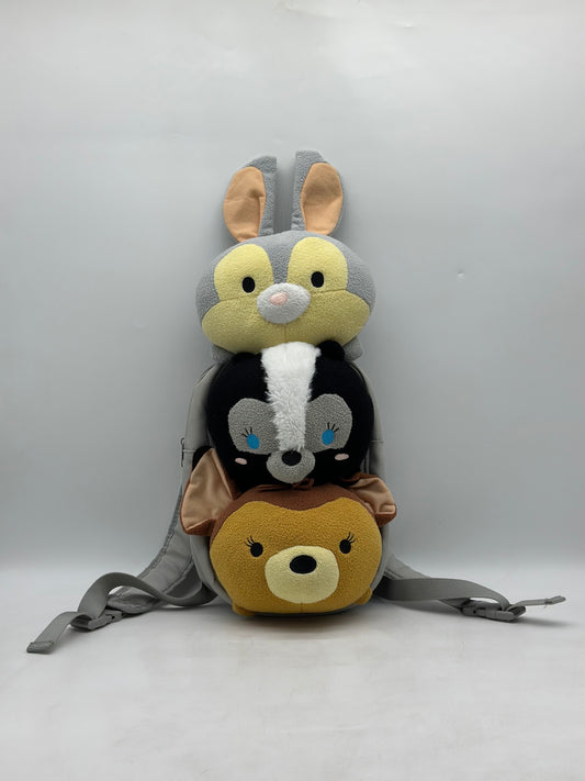 Tsum Tsum Bambi Thumper Flower Backpack Plush Large
