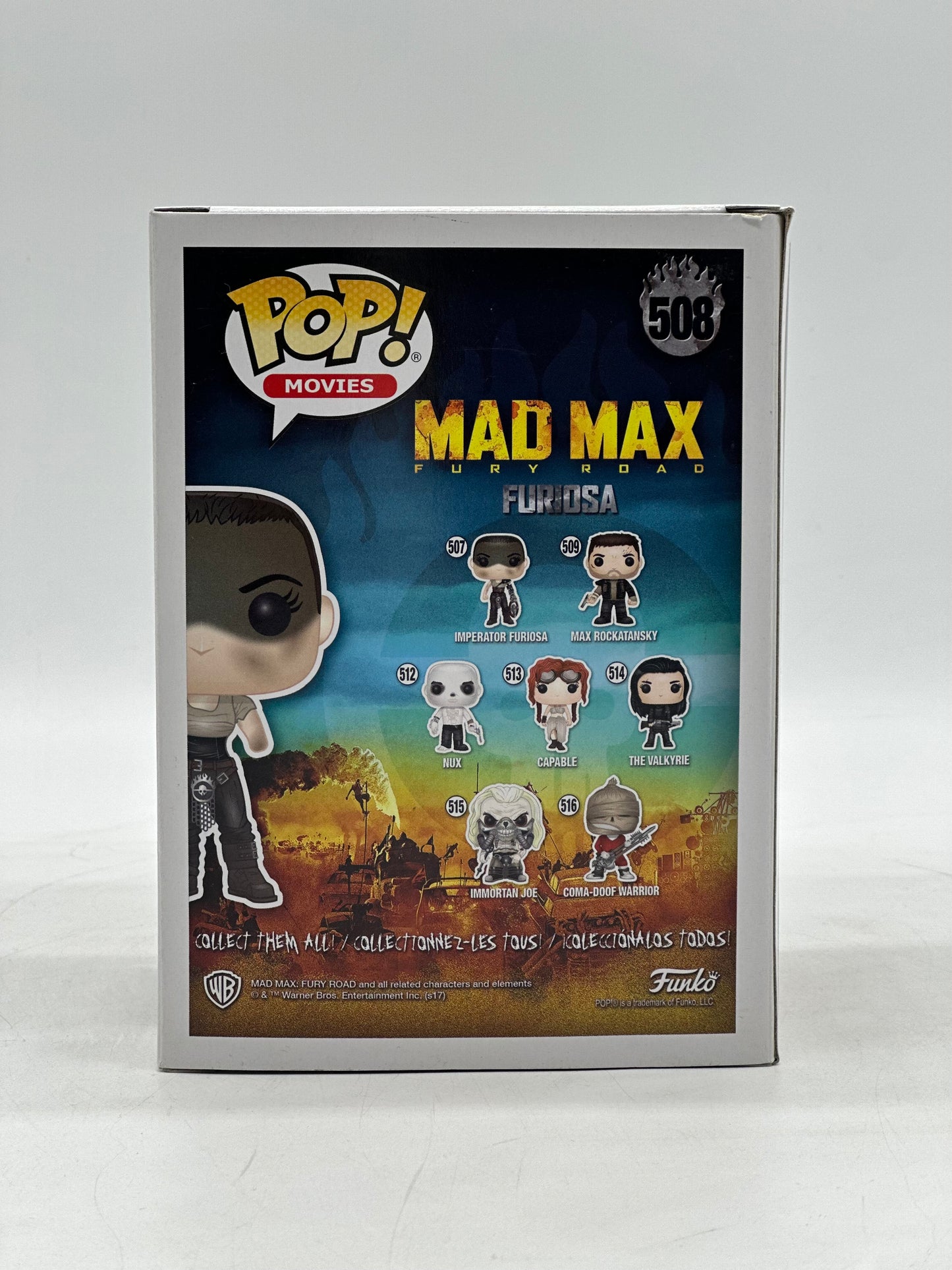 Pop! Movies Mad Max 508 Furiosa HotTopic Exclusive