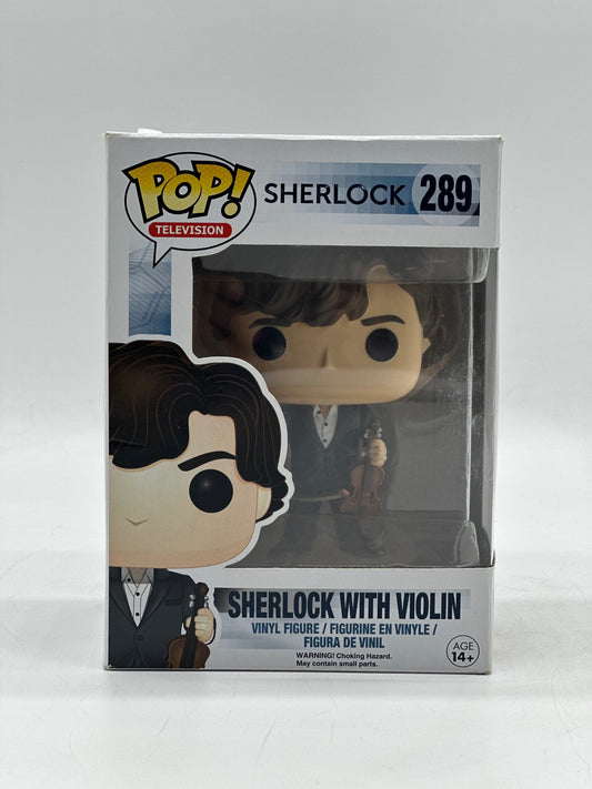 Pop! Television Sherlock 289 Sherlock With Violin