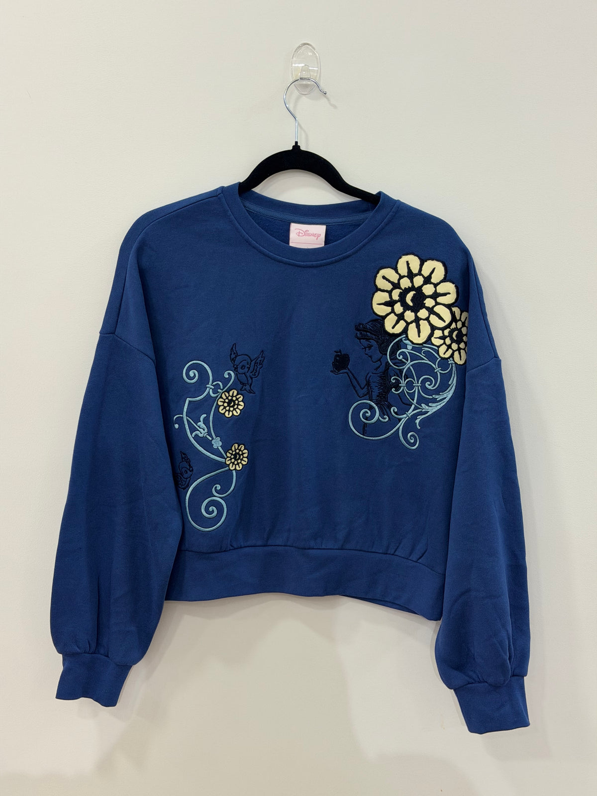 Disney Snow White Tonal Cropped Crewneck Small