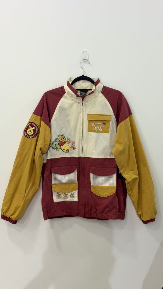 Disney Winnie The Pooh Color Block Windbreaker Small