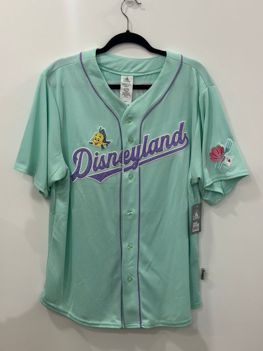 Disney The Little Mermaid Ariel Baseball Shirt Medium