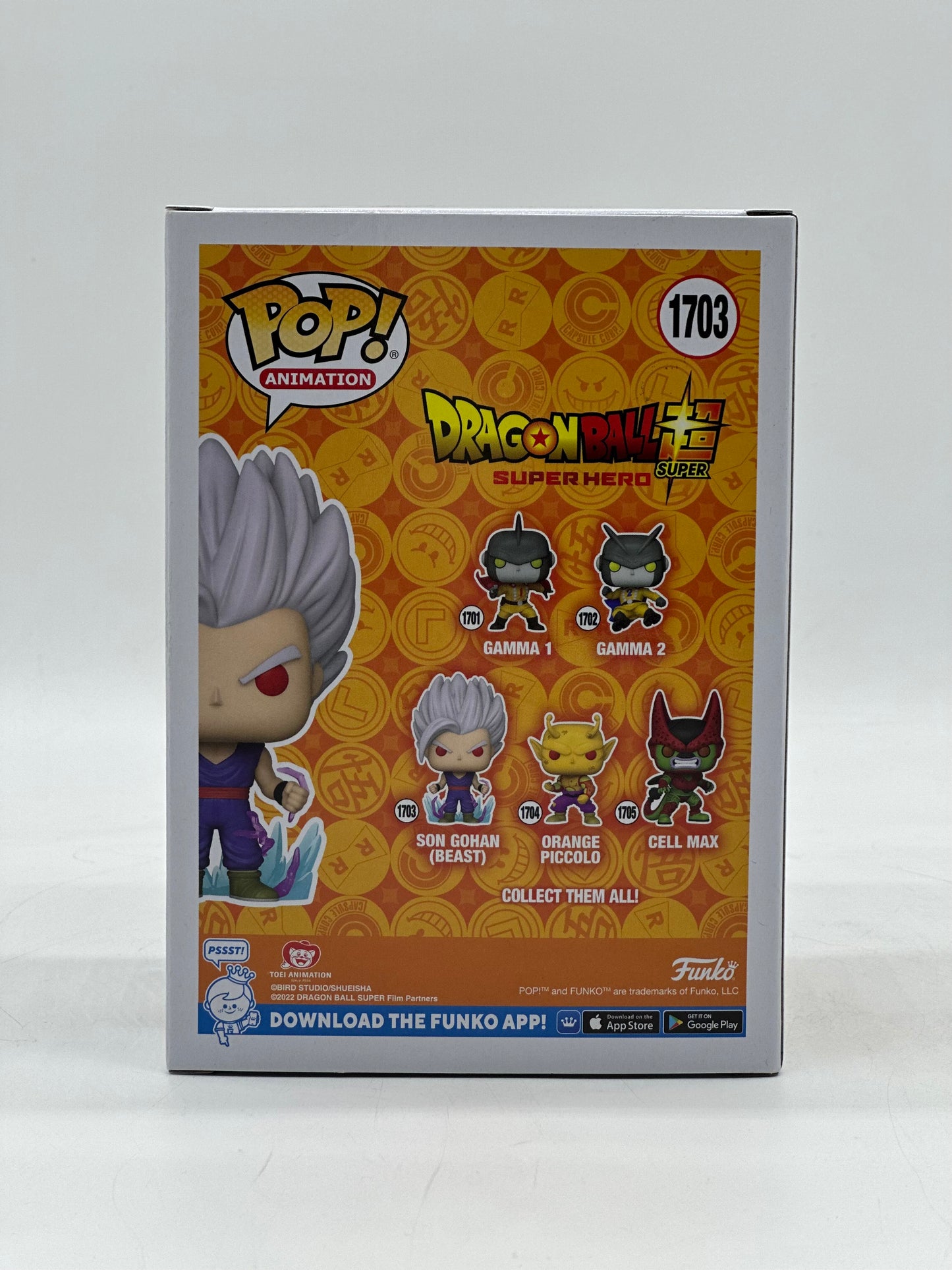 Pop! Animation Dragon Ball Z Super Super Hero 1703 Son Gohan (Beast)