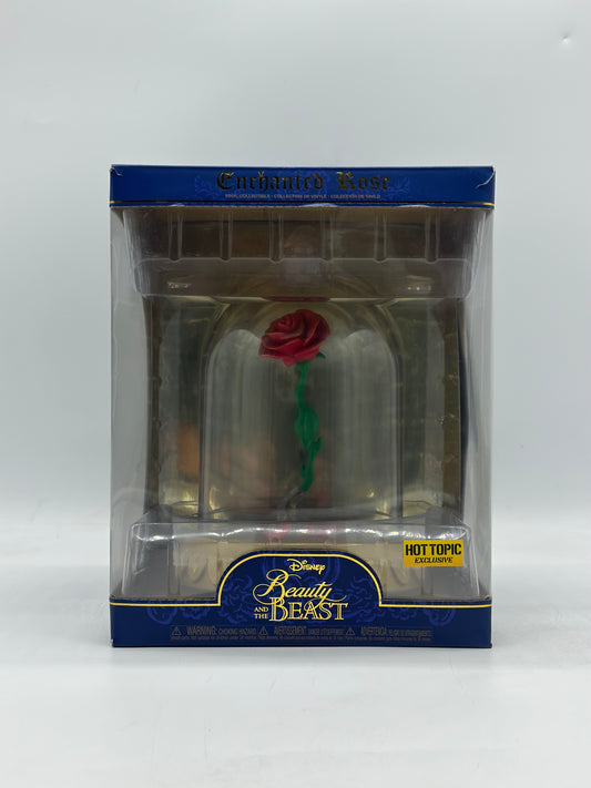 Pop! Disney Beauty And The Beast Enchanted Rose HotTopic Exclusive