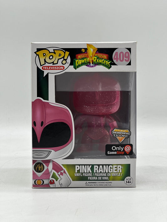 Pop! Television Saban’s Mighty Morphin Power Rangers 409 Pink Ranger Only GameStop