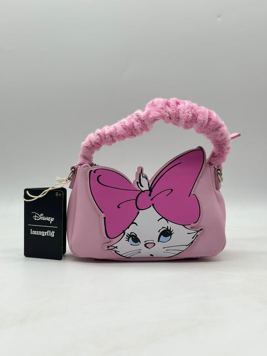 Disney The Aristocats Marie Pink Bow Baguette Crossbody