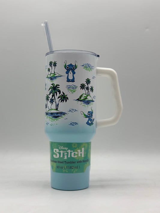 Disney Stitch Stainless Steel Tumbler With Handle