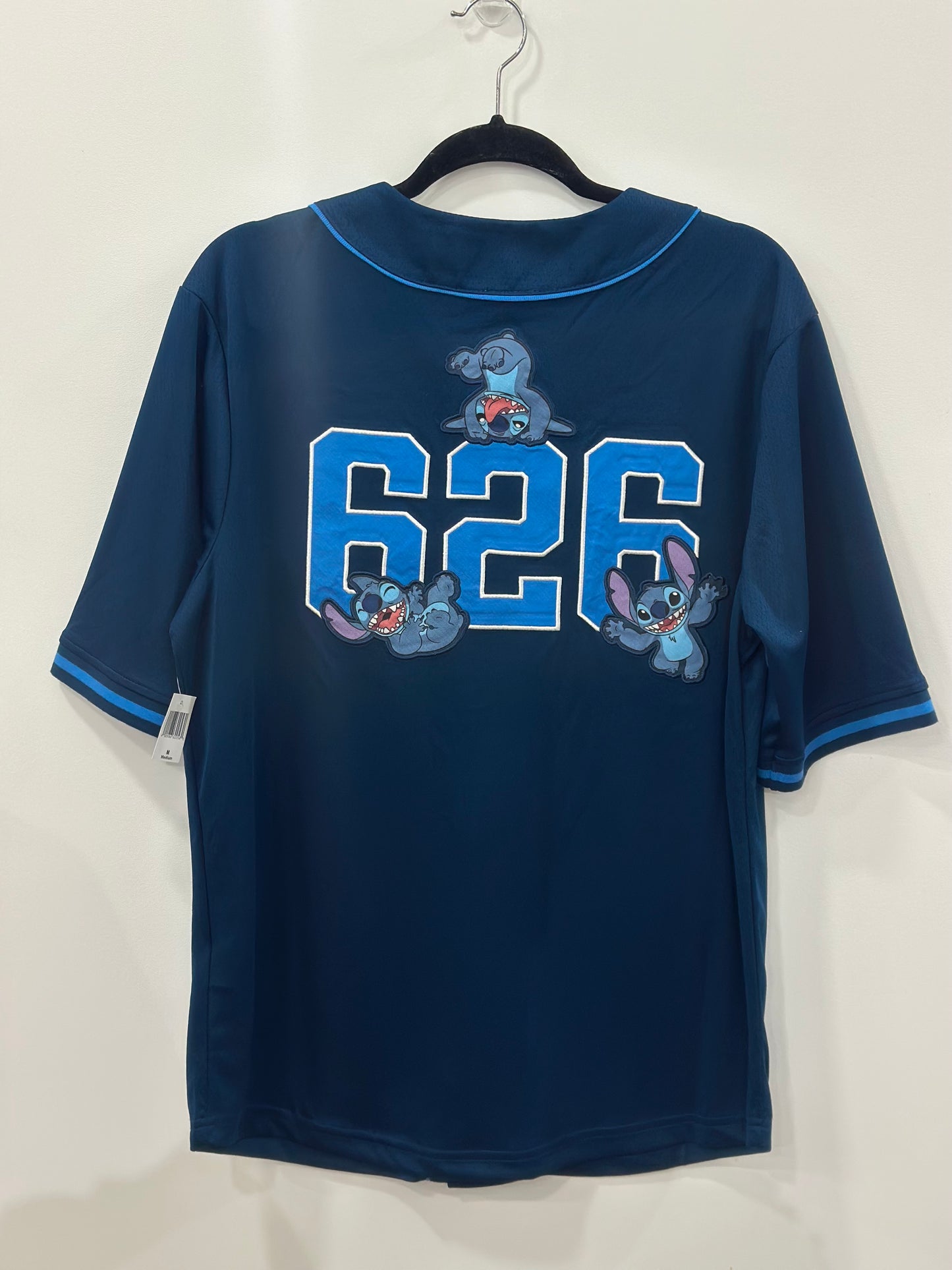 Disney Lilo & Stitch 626 Baseball Shirt Medium