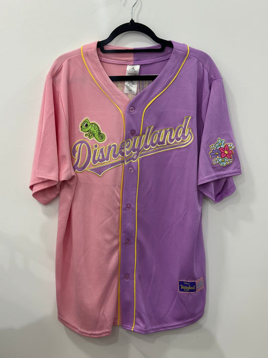 Disney Tangled Rapunzel Baseball Shirt Medium