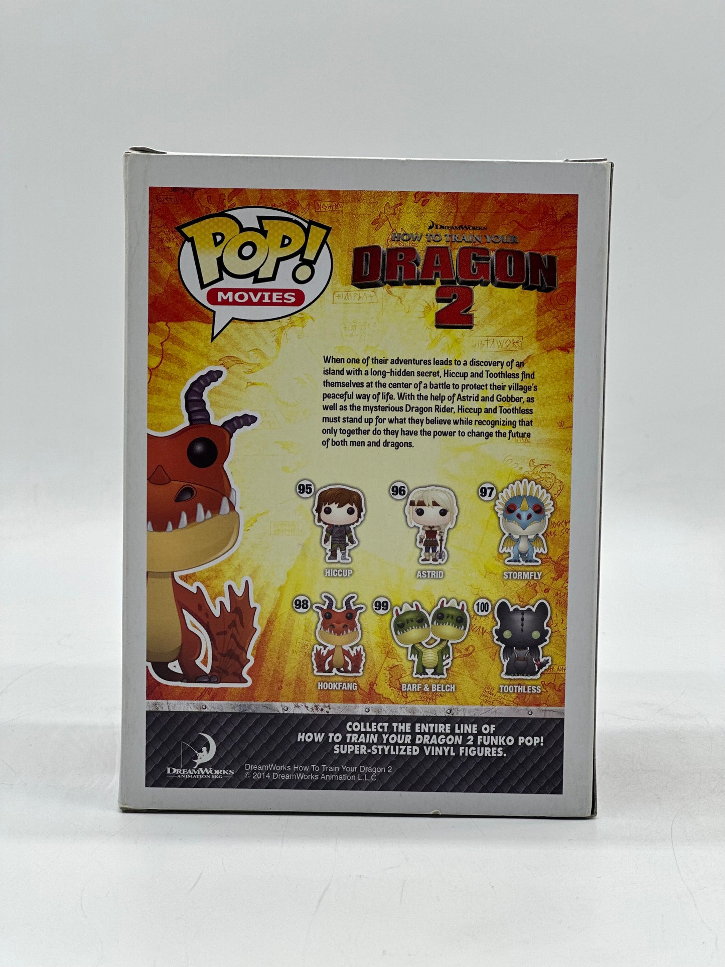 Pop! Movies DreamsWorks How To Train Your Dragon 2 98 Hookfang