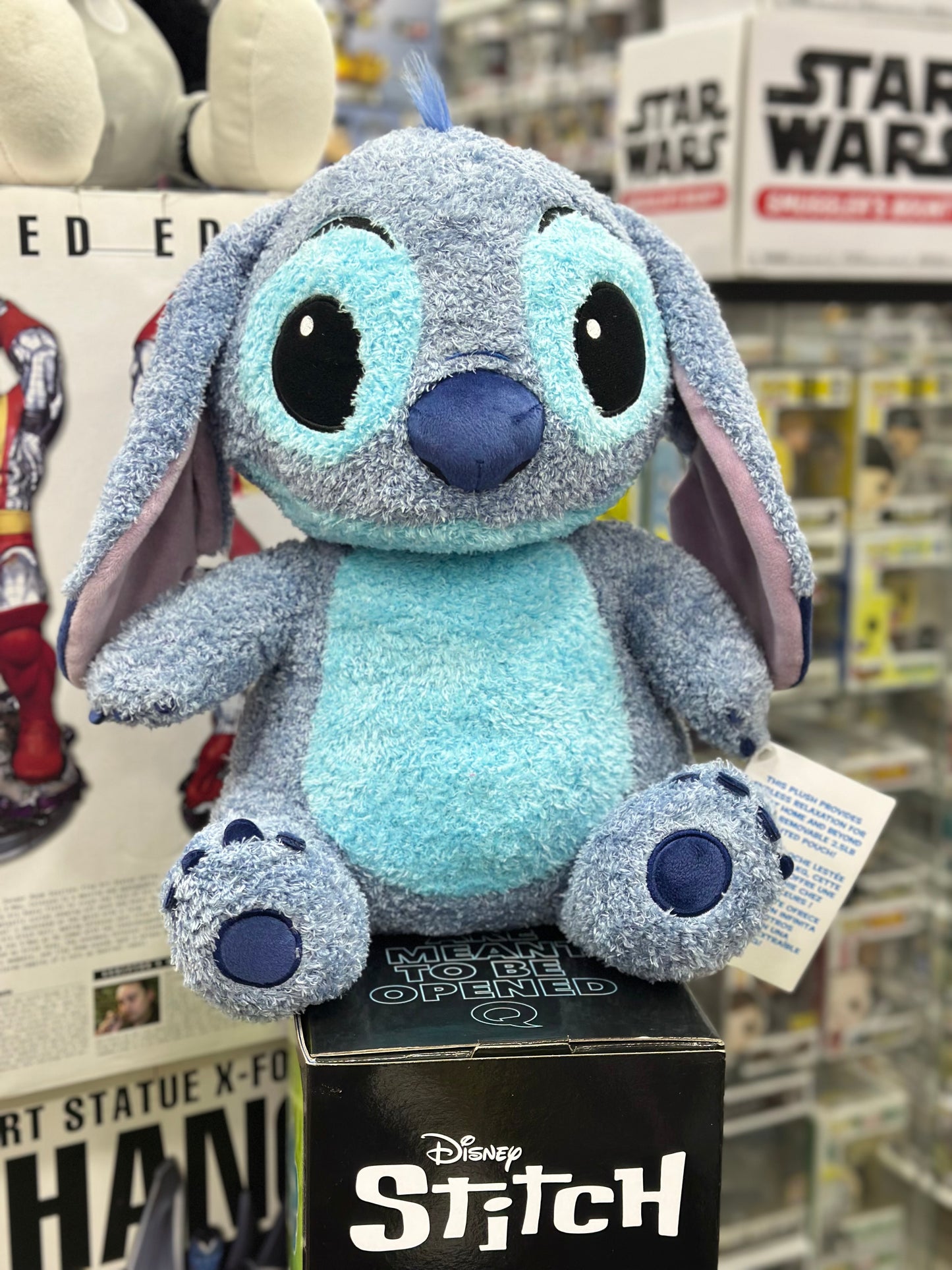Disney Blissful Buddies Stitch Weighted Plush Jumbo