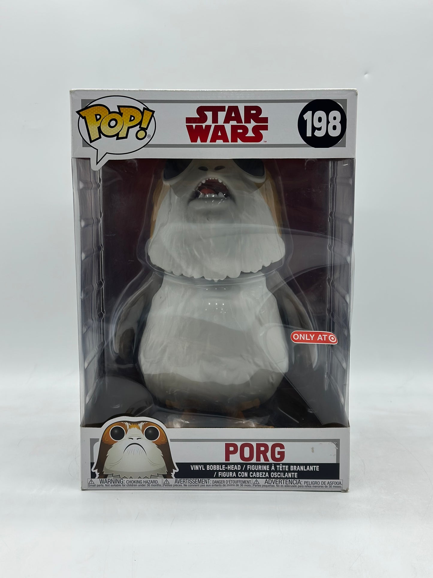 Pop! Star Wars 198 Porg 10’Inch Only At Target