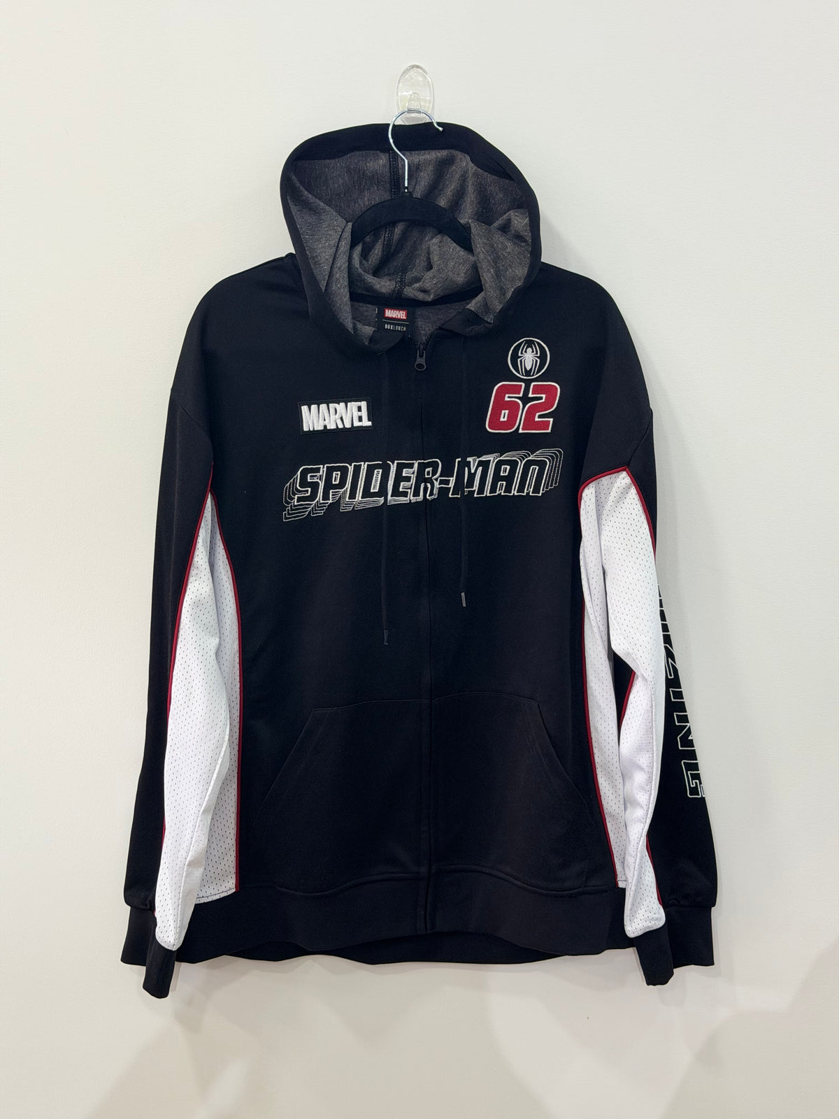 Marvel Spider-Man Beyond Amazing Mesh Hoodie Exclusive Medium