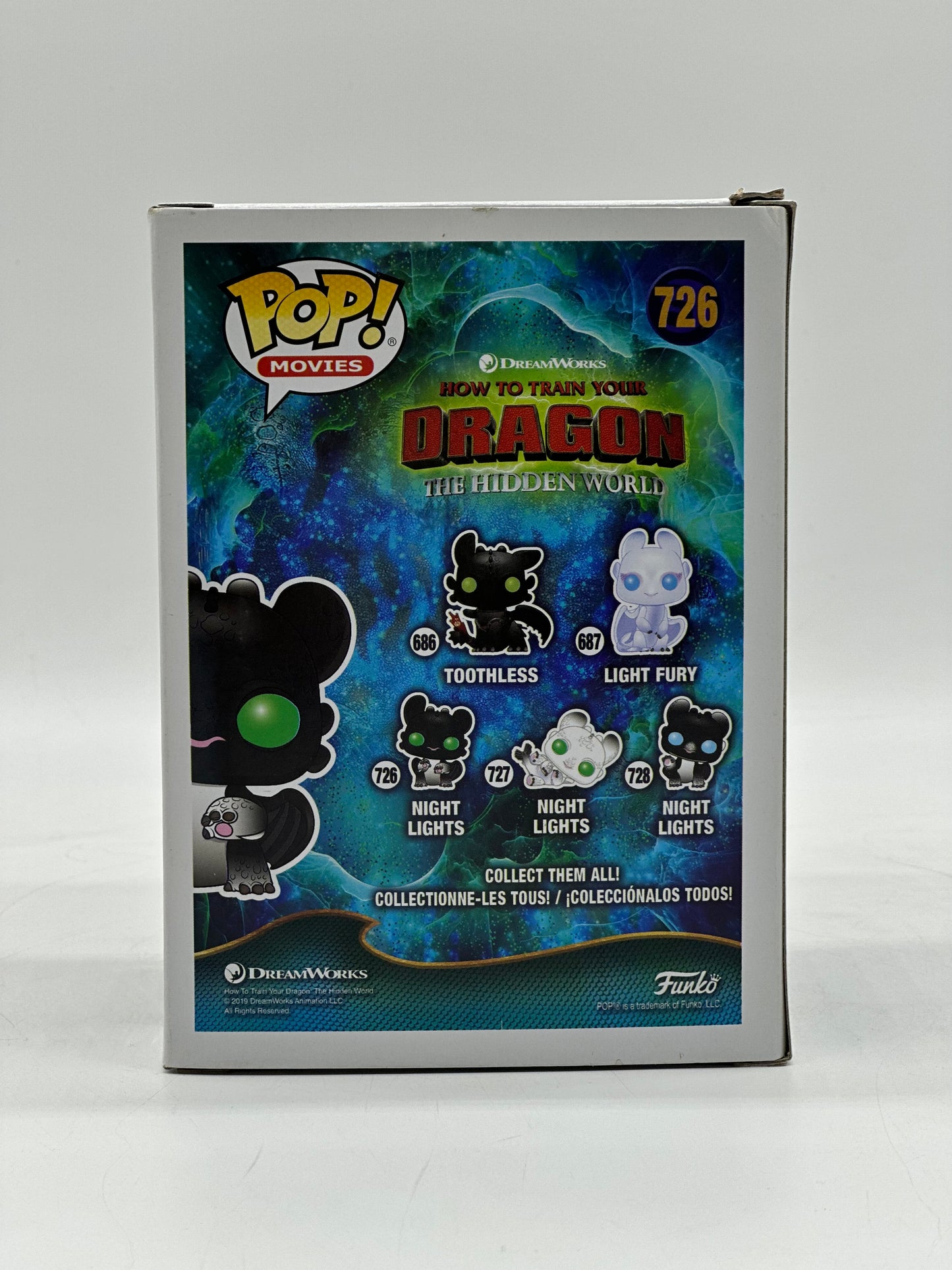 Pop! Movies DreamsWorks How To Train Your Dragon The Hidden World 726 Night Lights