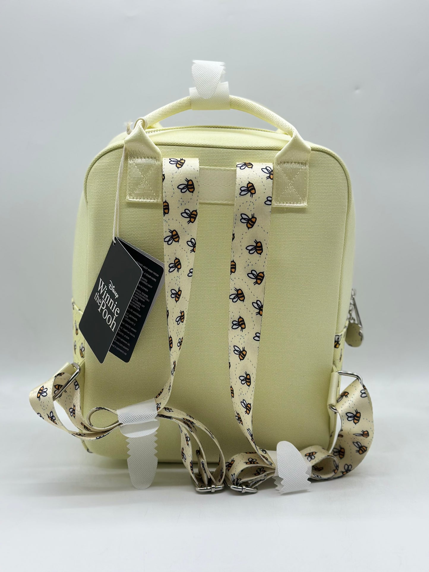 Disney Winnie The Pooh Embroidered Characters Canvas Mini Backpack