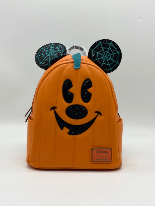 Disney Mickey Mouse Jack O Lantern Pumpkin Backpack