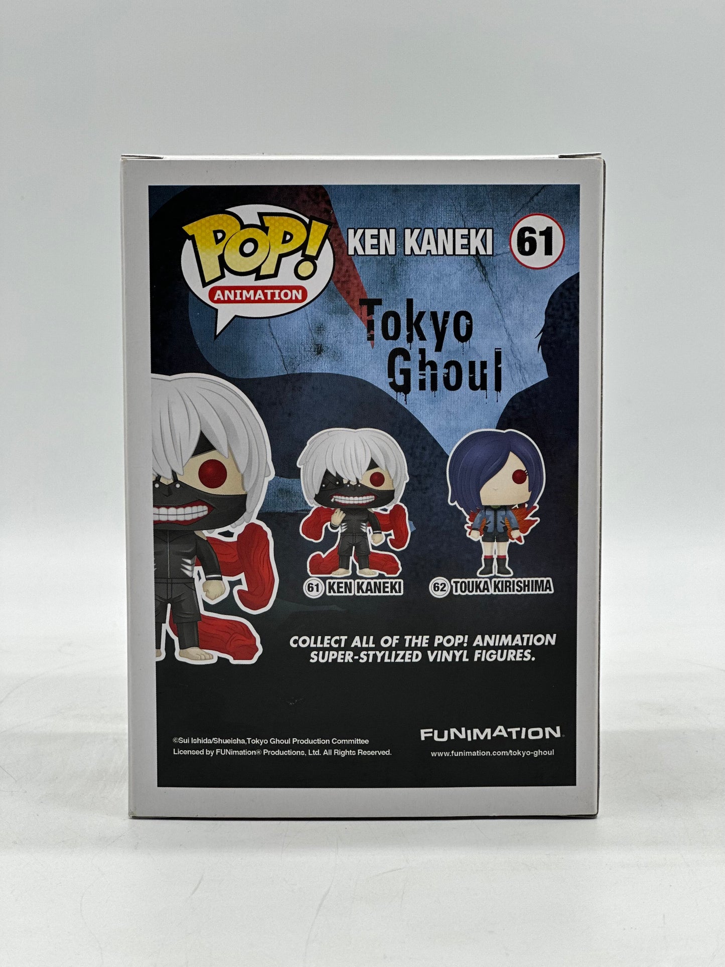 Pop! Animation Tokyo Ghoul 61 Ken Kaneki Glows In The Dark HotTopic Exclusive