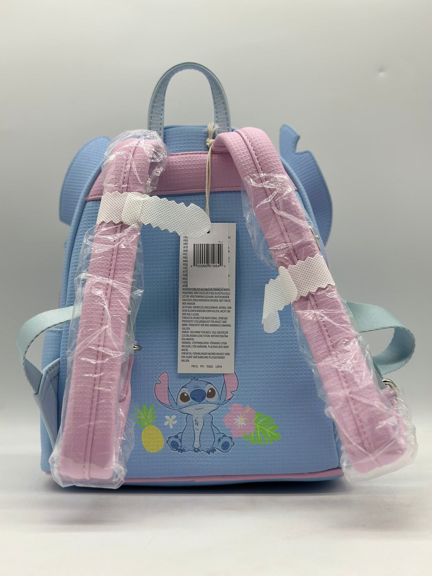 Disney Parks Disneyland Stitch Canvas Backpack