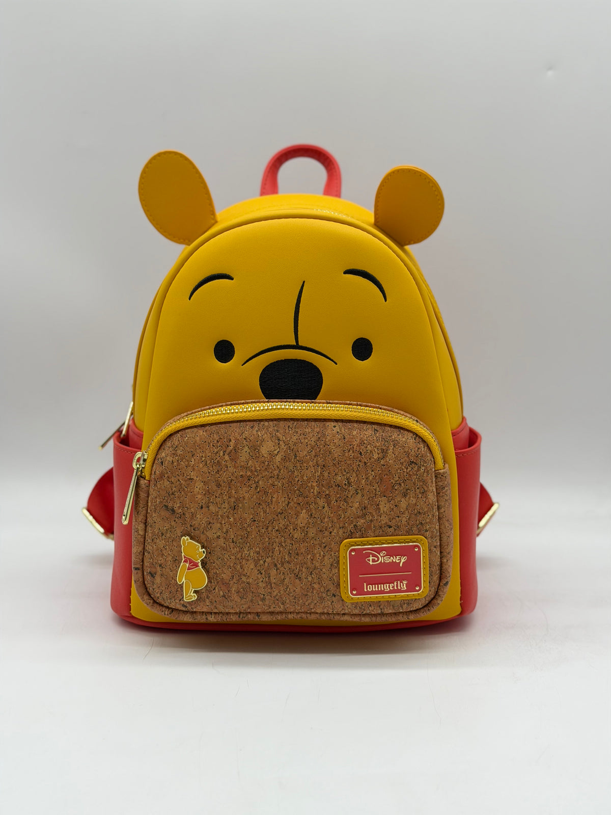 Disney Winnie The Pooh Pin Display Pooh Bear Mini Backpack With Pin