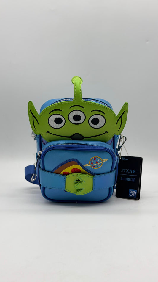 Disney Pixar Toy Story 30TH Anniversary Alien Figural Crossbody Bag