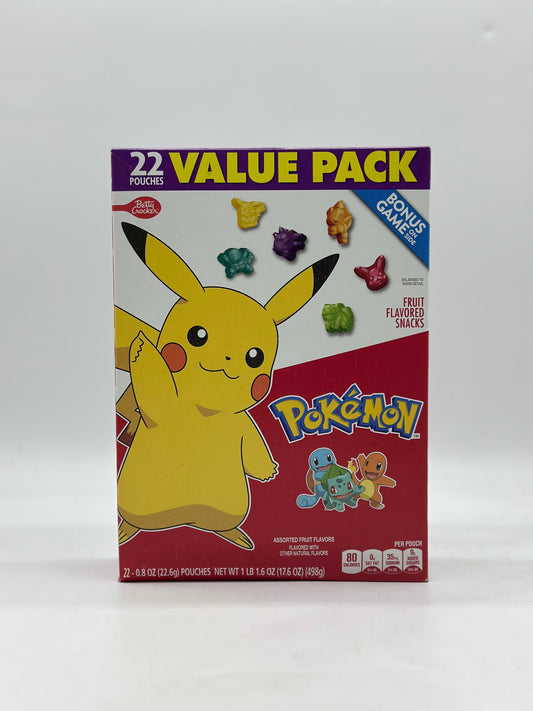 Pokemon Fruit Flavored Snacks