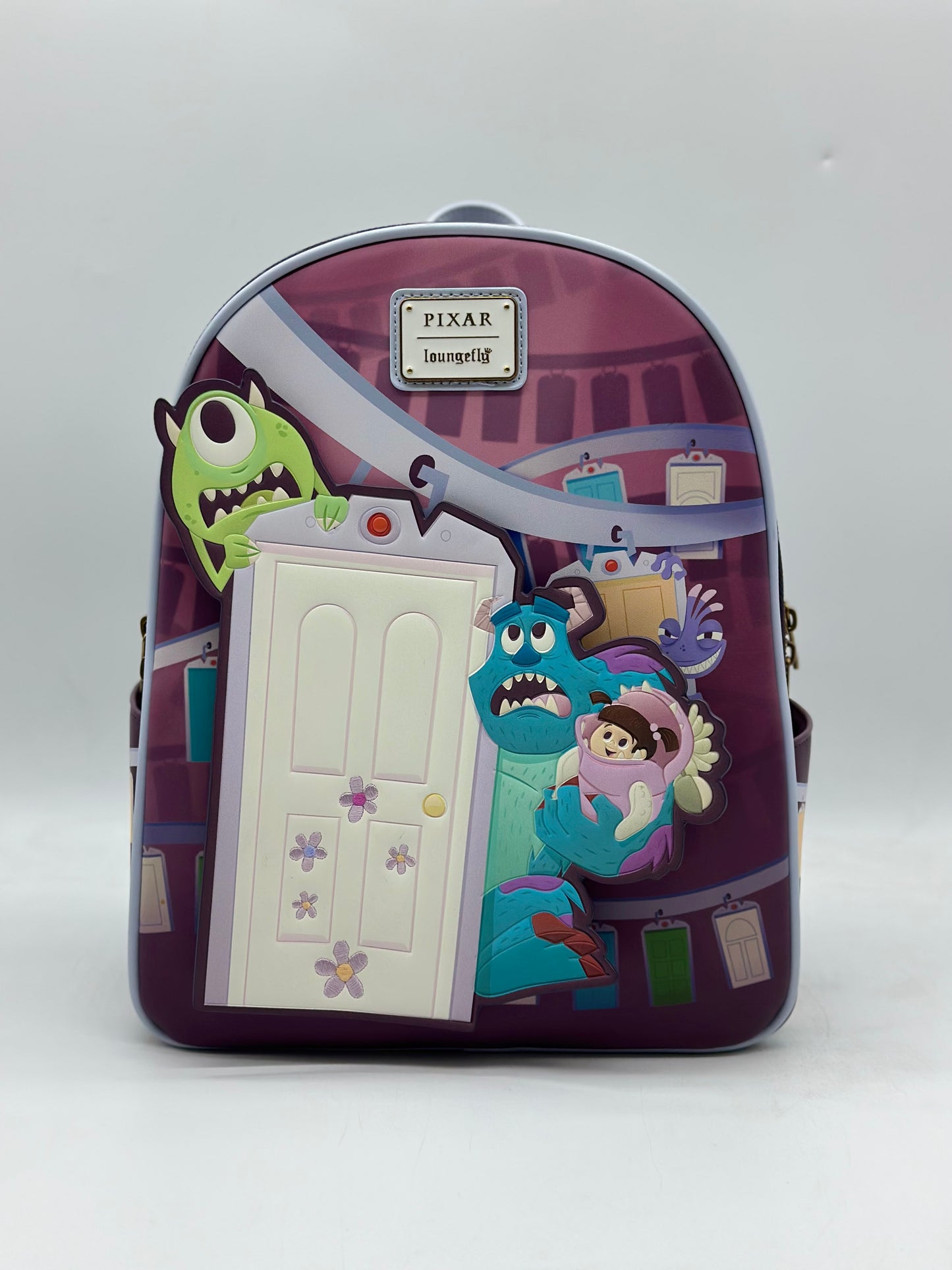 Disney Pixar Monsters, Inc. Door Scene Mini Backpack