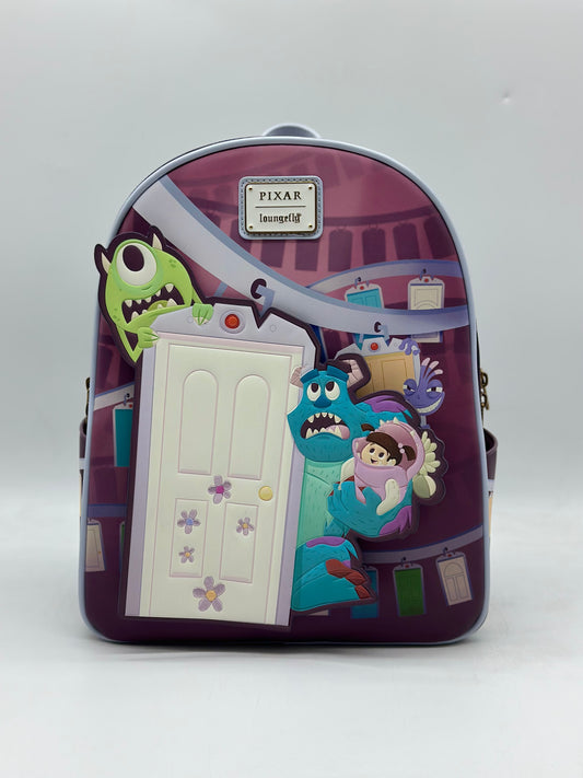 Disney Pixar Monsters, Inc. Door Scene Mini Backpack