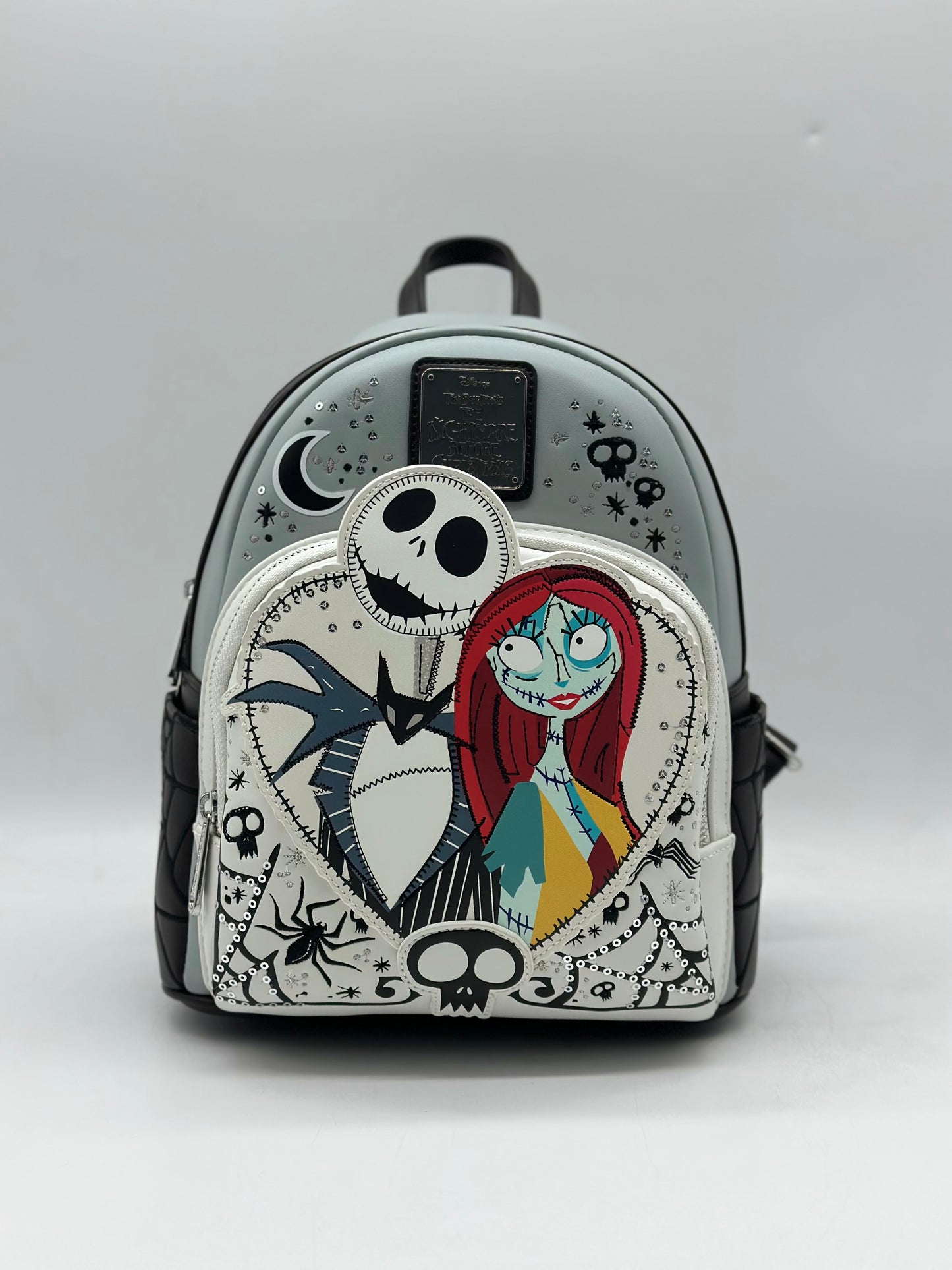 Disney The Nightmare Before Christmas Jack & Sally Hearth Mini Backpack