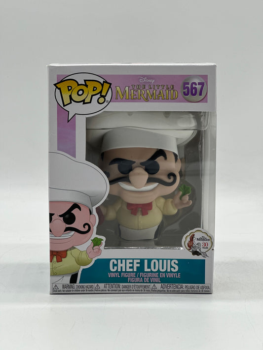 Pop! Disney The Little Mermaid 567 Chef Louis