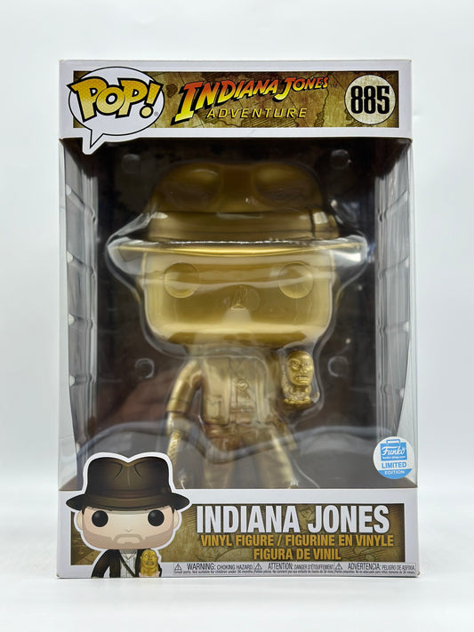 Pop! Indiana Jones Adventure 885 Indiana Jones Funko Limited Edition 10’Inch